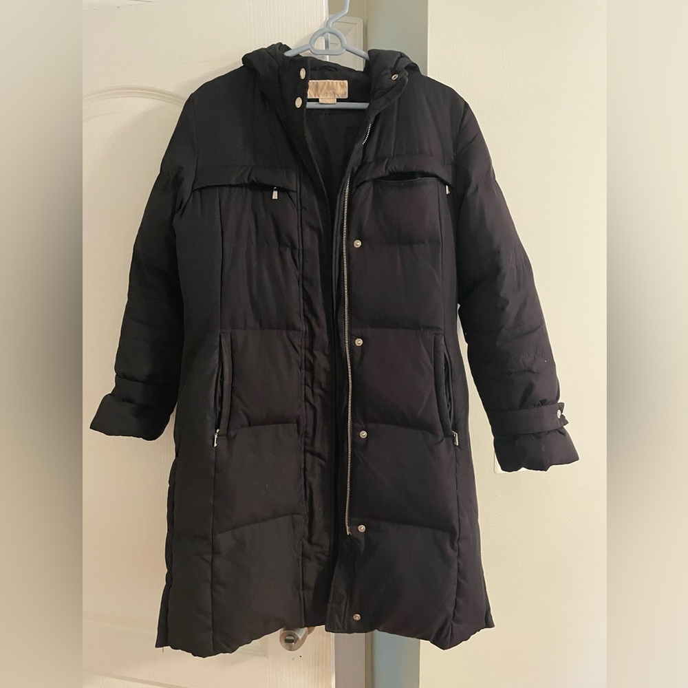 Michael Kors black puffy jacket, size M